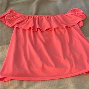 Lilly Pulitzer Off the Shoulder Top